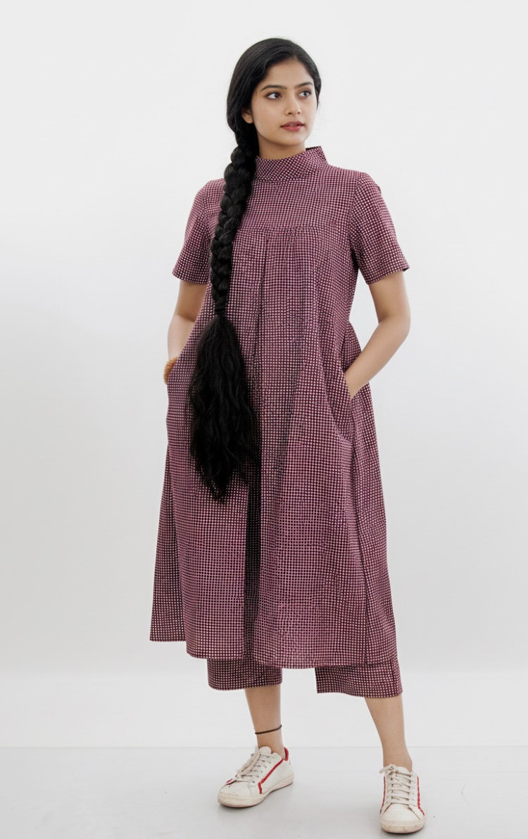 Polka dot High neck Jumpsuit