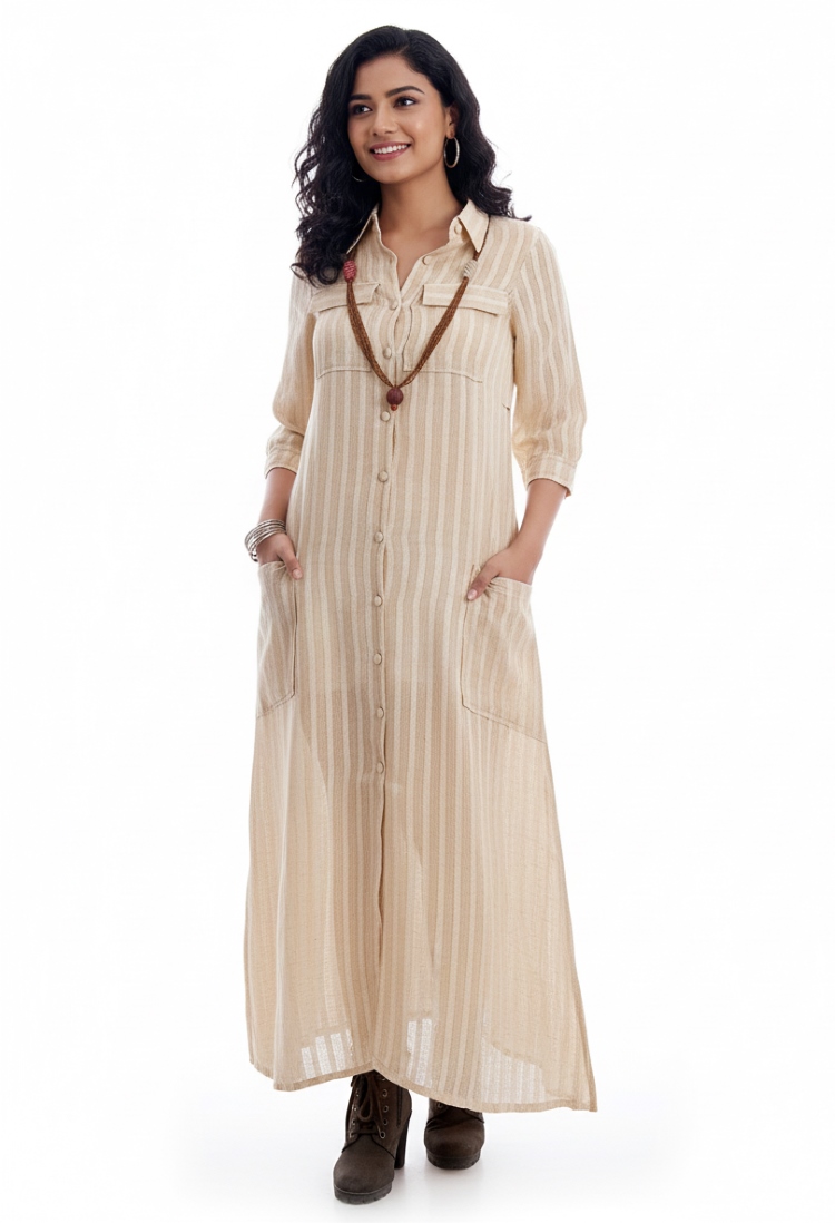 The Linen Shirtdress