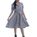Grey organic cotton dress 1