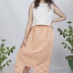 organic khadi long skirt 1