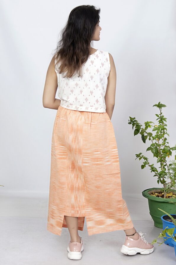 organic khadi long skirt 2